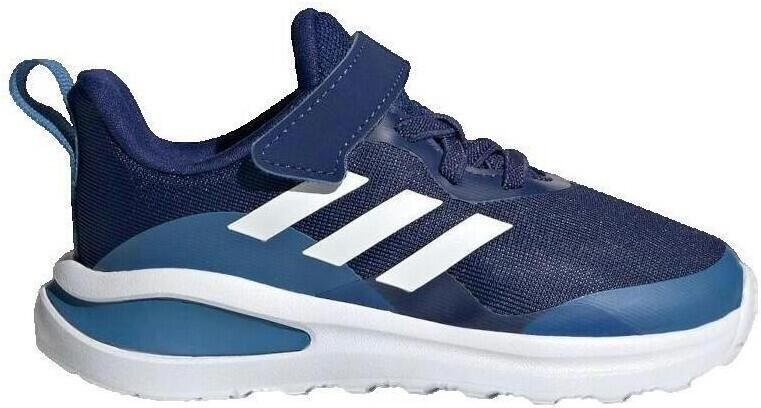 Adidas FortaRun Elastic Lace Top Strap Hardloopschoenen Victory Blue Cloud White Focus Blue