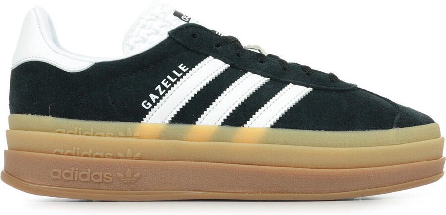 Adidas Originals Gazelle Bold Dames Core Black Cloud White Cloud White- Dames Core Black Cloud White Cloud White - Foto 5