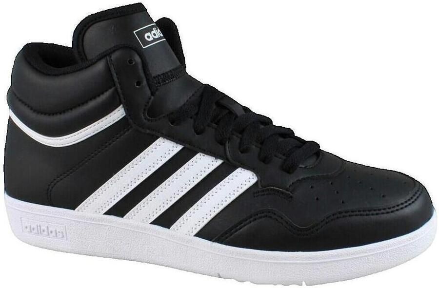 Adidas Sportswear Hoops 4.0 Mid Schoenen Kids Kinderen Zwart - Foto 2