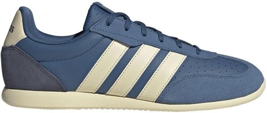 Adidas Heren BARREDA LO Sneaker HQ7378 Leer Streetstyle Blauw - Foto 4