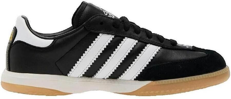 Adidas Originals Zwart Witte Samba Sneakers Gouden Stiksels - Foto 3