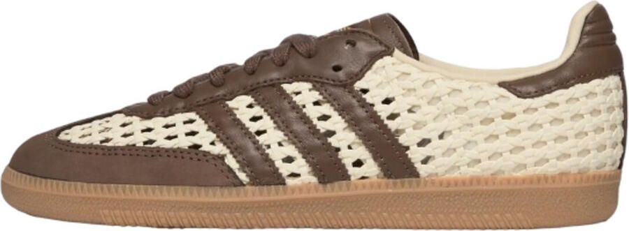 Adidas Sneakers Samba OG Basketweave Cream White Earth Strata