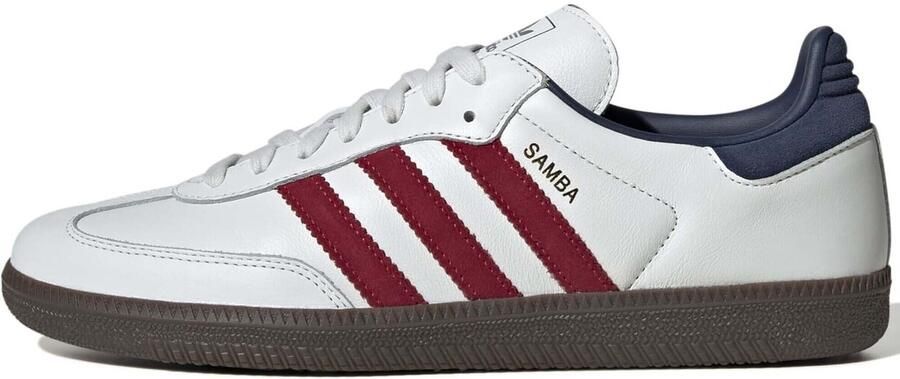 Adidas Originals Samba OG Core White Team Victory Red Night Indigo- Dames Core White Team Victory Red Night Indigo