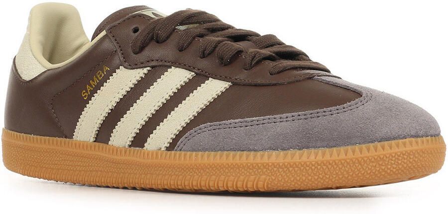 Adidas Originals Samba OG Brown Putty Grey Gold Metallic- Brown Putty Grey Gold Metallic - Foto 9