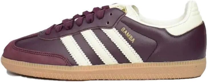 Adidas Originals Samba OG Schoenen Maroon Gold Metalli - Foto 6