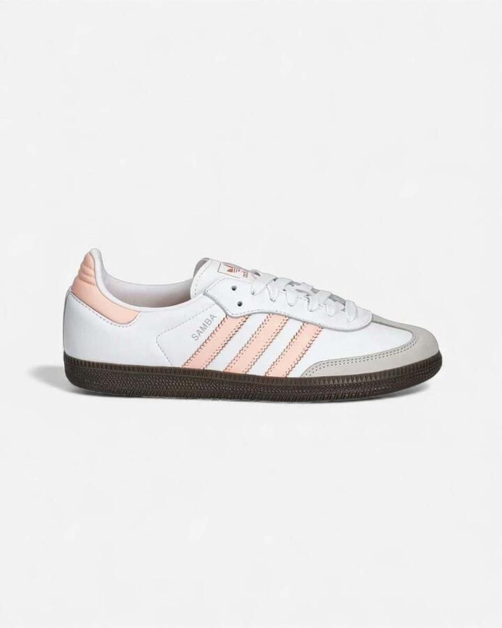 Adidas Sneakers Samba OG W Cloud White Clear Orange Semi Coral - Foto 3