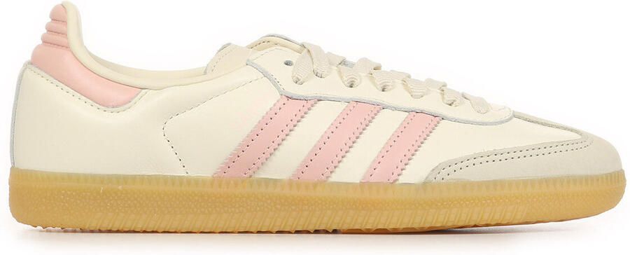 Adidas Originals Samba OG leren sneakers wit lichtroze