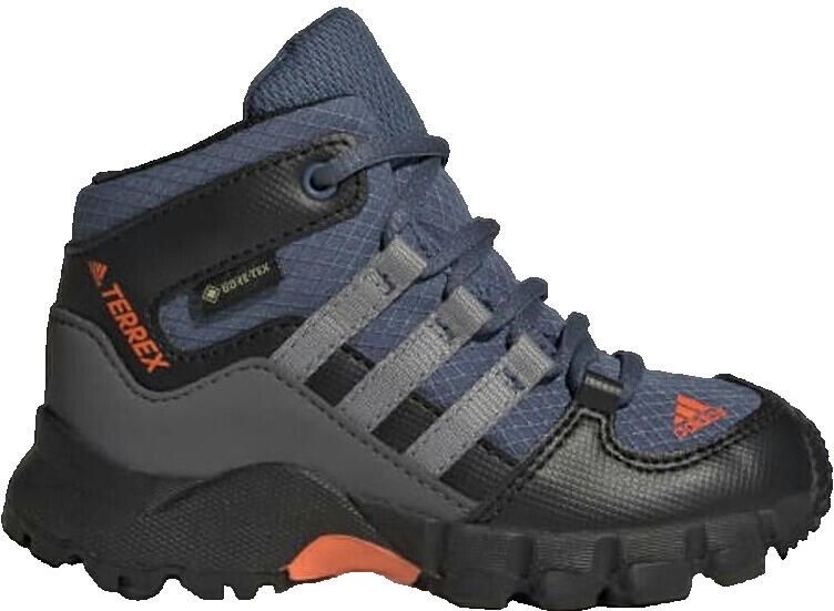 Adidas Terrex Junior's Terrex GTX Mid Wandelschoenen blauw zwart - Foto 3
