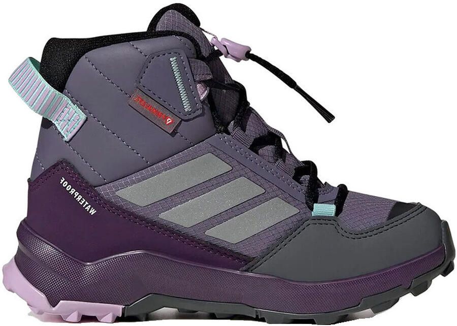 Adidas Terrex Kid's Terrex AX4R Mid Climawarm+ Winterschoenen 2 3 grijs blauw - Foto 2