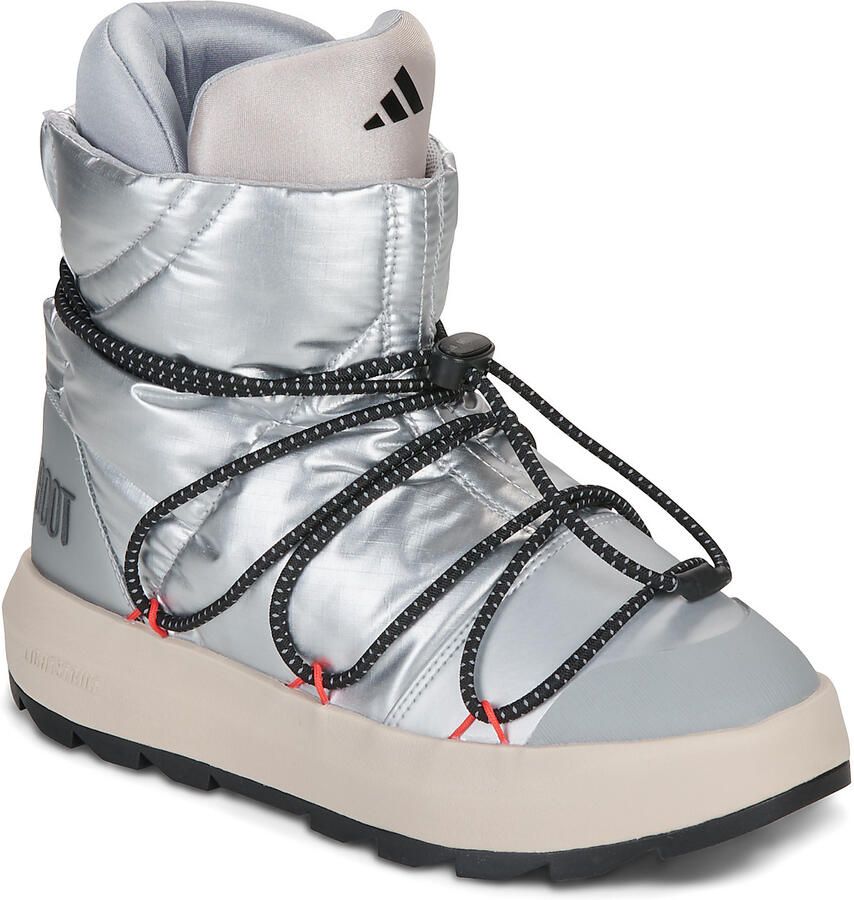 Adidas X Moon Boot Ace Mid Laarzen Zilver 1 3 Mesh Synthetisch - Foto 4