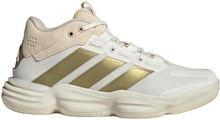 Adidas Court Stabil Indoor Sportschoenen Voor Dames Beige 1 3 Vrouw - Foto 2