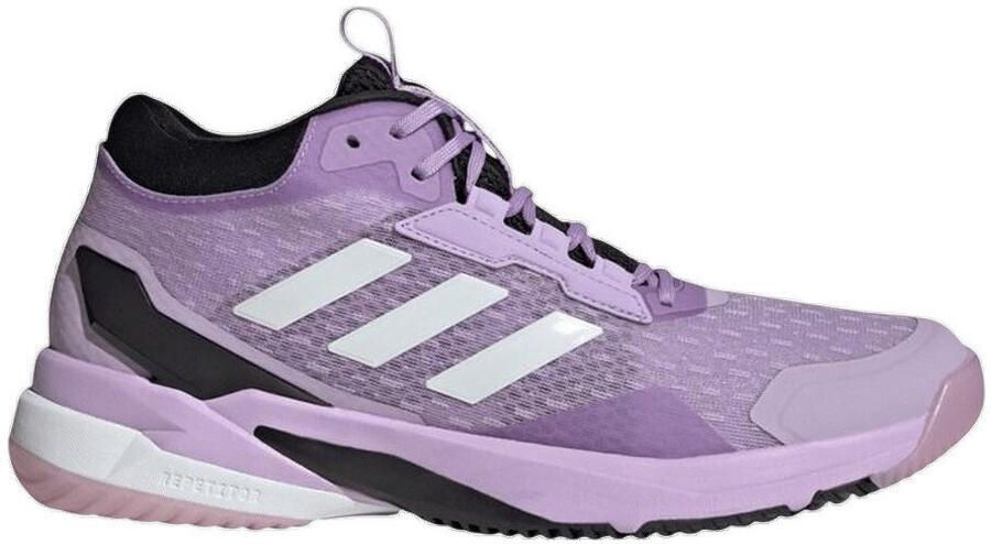 Adidas Crazyflight 6 Mid Indoor Sportschoenen Voor Dames Paars 1 3 Vrouw - Foto 2