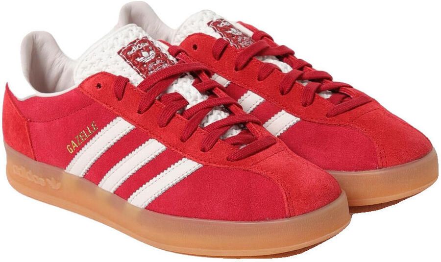 Adidas Originals Gazelle Indoor Better Scarlet Cloud White Gum Better Scarlet Cloud White Gum - Foto 13