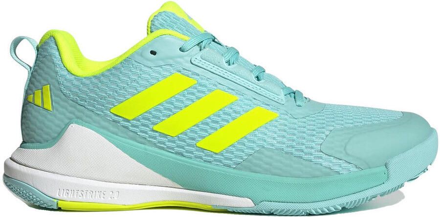 Adidas Novaflight 2 Indoor Sportschoenen Voor Dames Groen Vrouw - Foto 2