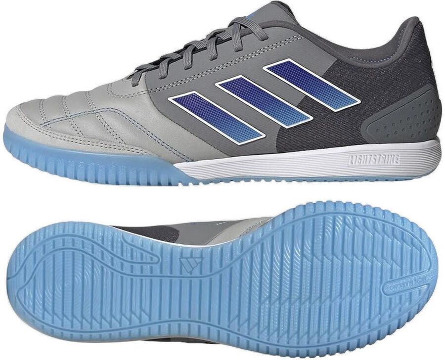 Adidas Top Sala Competition Zaalvoetbalschoenen (IN) Grijs Blauw Wit - Foto 2