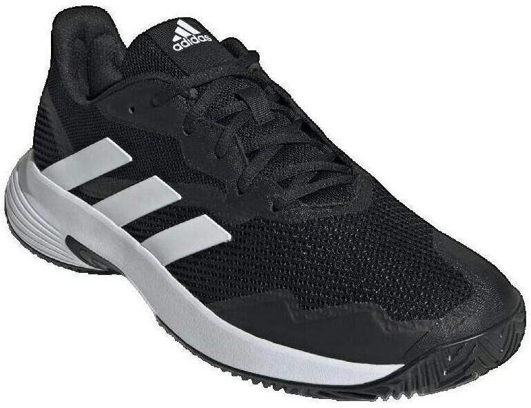 Adidas CourtJam Control Clay Heren Sportschoenen Tennis Black White - Foto 4