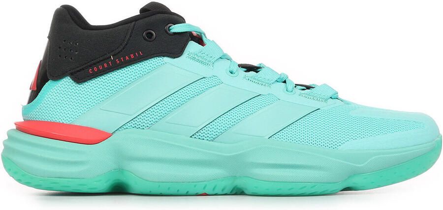 Adidas Performance Court Stabil Indoor Schoenen Heren Turquoise - Foto 2