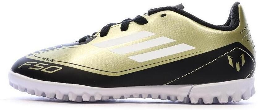 Adidas Perfor ce F50 Club Messi voetbalschoenen metallic goud wit zwart Imitatieleer 36 2 3 - Foto 3