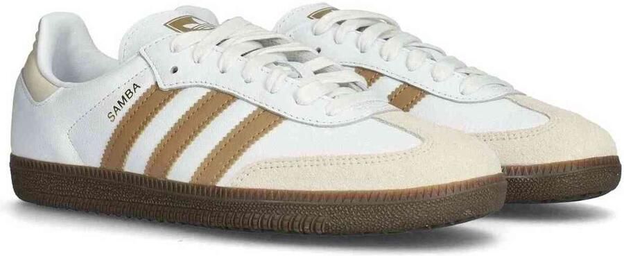 Adidas Samba Heren Schoenen Wit Maat: 44 2 3 Mesh Synthetisch Foot Locker - Foto 8