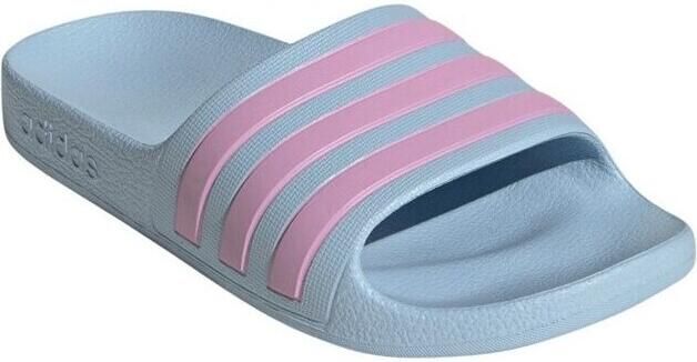 Adidas Sportswear Adilette badslippers blauw roze - Foto 3