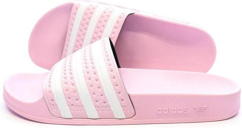 Adidas Originals Adilette Slides Dames Orchid Fusion Cloud White Orchid Fusion- Dames Orchid Fusion Cloud White Orchid Fusion - Foto 3