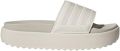 Adidas Women's Adilette Platform Sandalen 2 3 beige - Wit