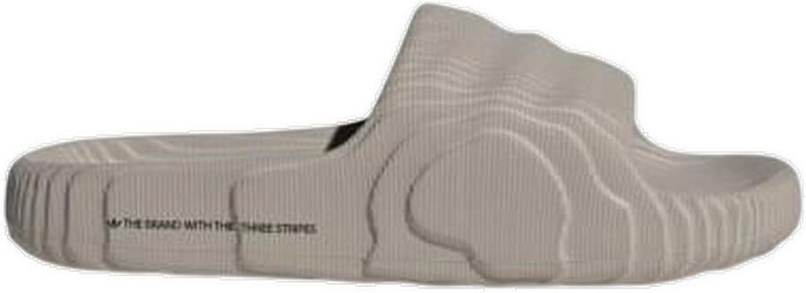Adidas Originals Adilette 22 Slides Light Brown Light Brown Core Black- Light Brown Light Brown Core Black