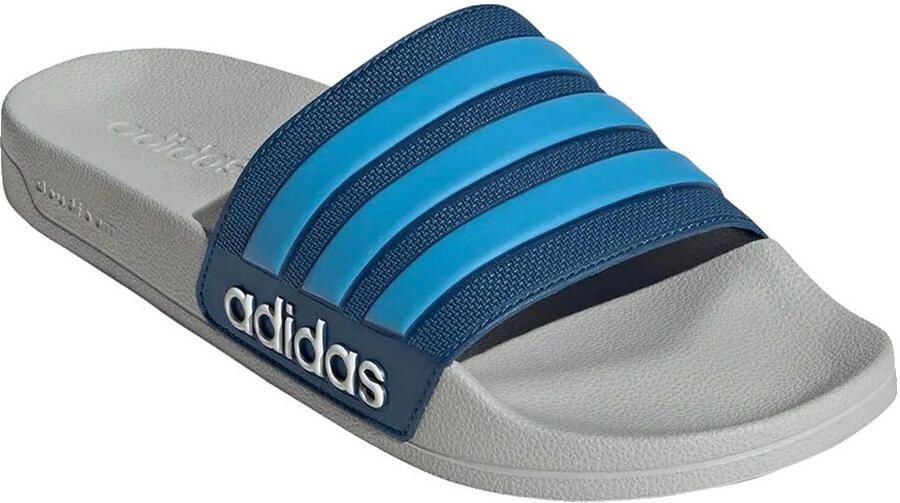 Adidas Adilette Shower Slippers Blauw Grijs 1 2 - Foto 3
