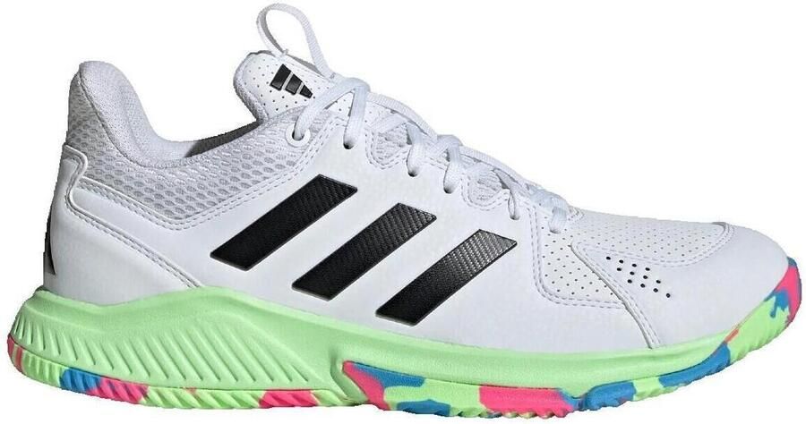Adidas Tennisschoenen Baskets Court Flight blanc