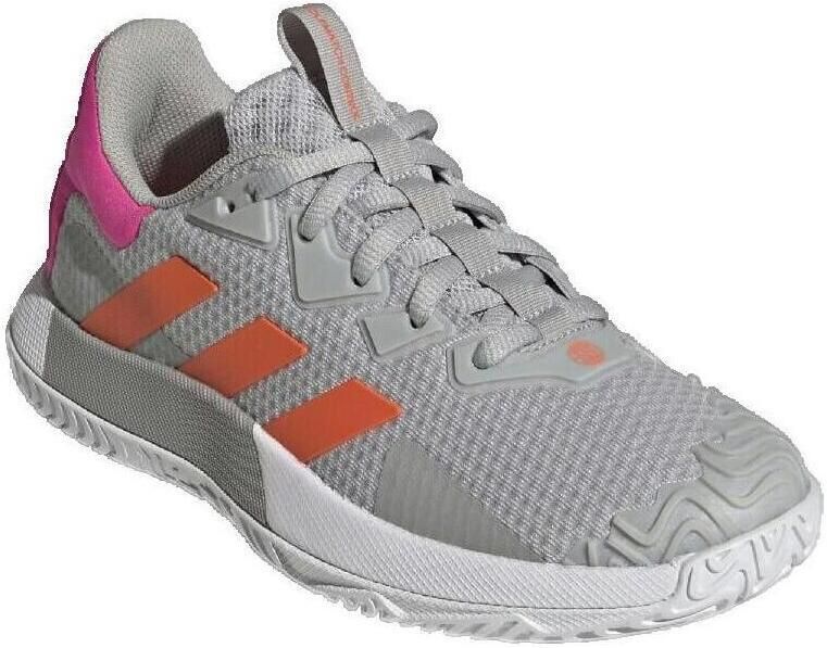 Adidas SoleMatch Control Clay Dames Sportschoenen Tennis Grey Orange - Foto 3