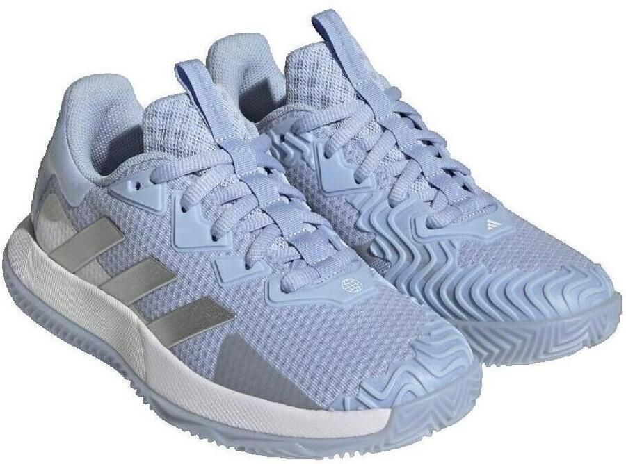 Adidas Performance SoleMatch Control Tennis Schoenen Dames Blauw - Foto 3