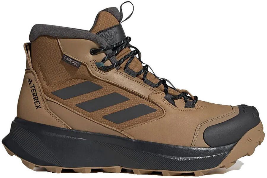 Adidas Terrex Winter Leather Mid Cut Rain.Rdy Cold.Rdy Boots Unisex Bruin - Foto 2