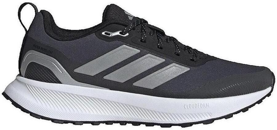 Adidas Performance Runfalcon 5 hardloopschoenen zwart zilver metallic - Foto 3