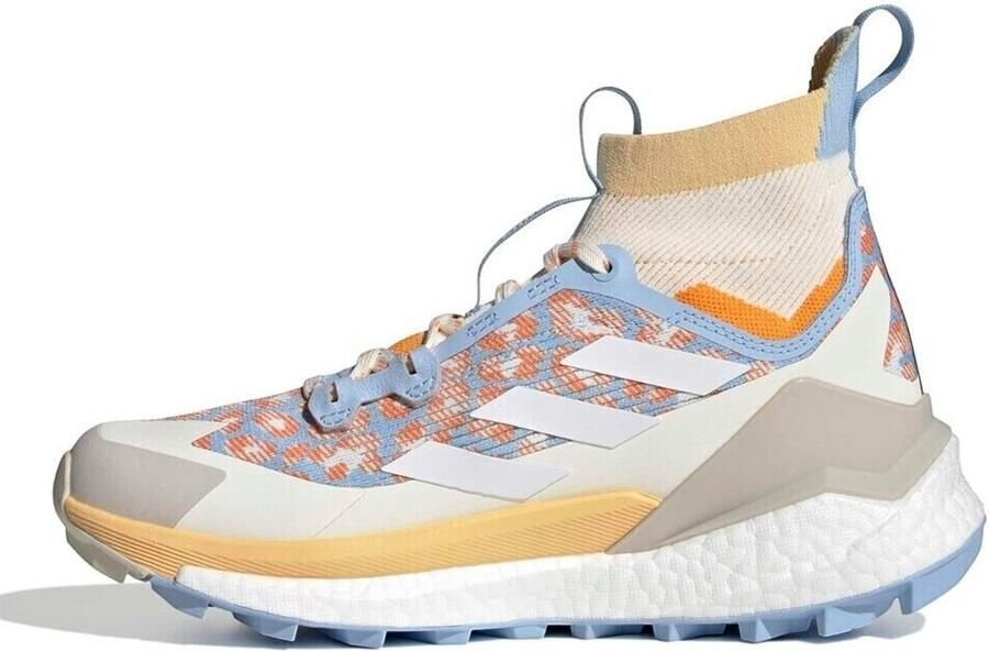 ADIDAS TERREX Boots 'Free Hiker 2.0' crème royal blue koningsblauw geel oranje