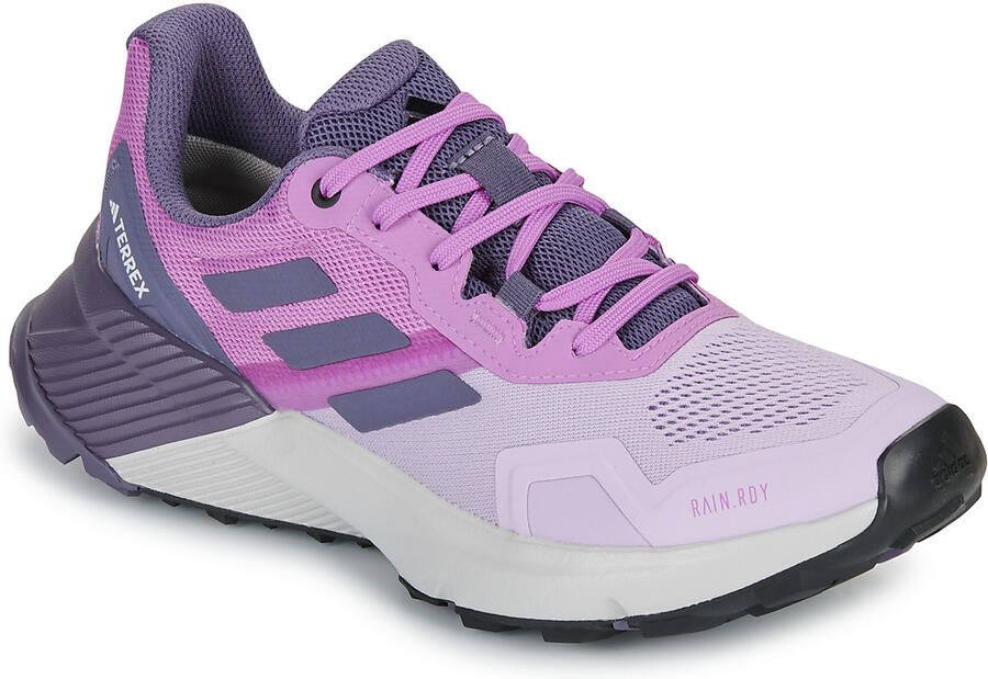 Adidas Terrex Women's Terrex Soulstride RAIN.RDY Trailrunningschoenen 2 3 purper