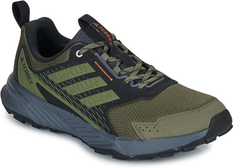 Adidas Terrex Tracefinder wandelschoenen olijfgroen oranje - Foto 4