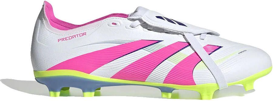 Adidas Predator League FT Gras Kunstgras Voetbalschoenen (MG) Wit Roze Neongeel