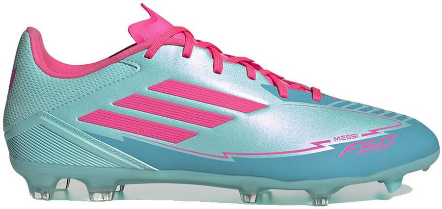 Adidas Perfor ce F50 League Messi Firm Multi-Ground Voetbalschoenen Unisex Turquoise