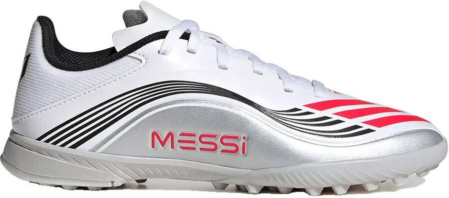 Adidas Perfor ce F50 Messi League Turf Voetbalschoenen Kids Kinderen Wit