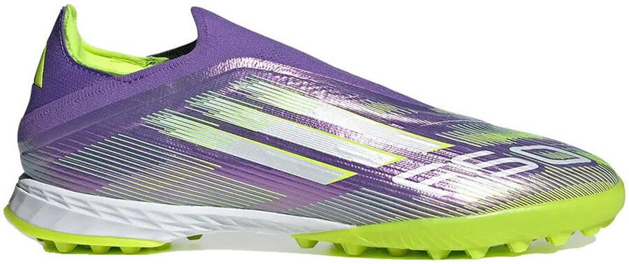 Adidas Voetbalschoenen Bottines F50 Pro TF laceless violet - Foto 2