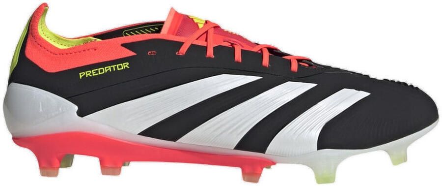 Adidas predator elite l fg Voetbal schoen fg Black Black White - Foto 3