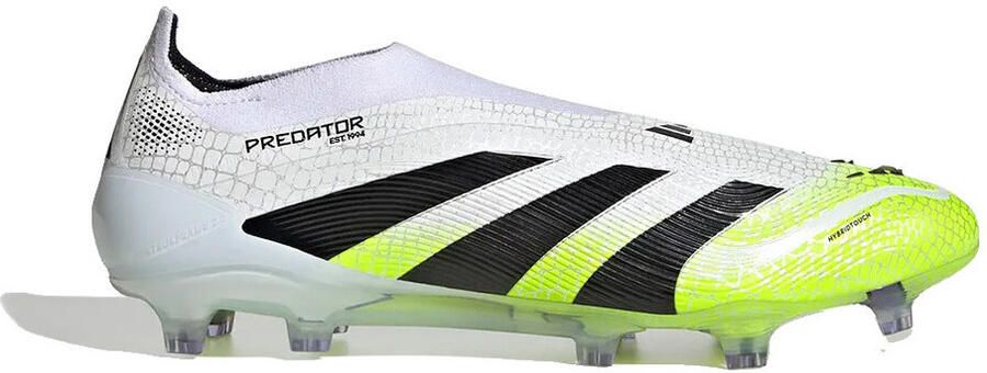 Adidas Voetbalschoenen Bottines Predator Elite Laceless FG blanc