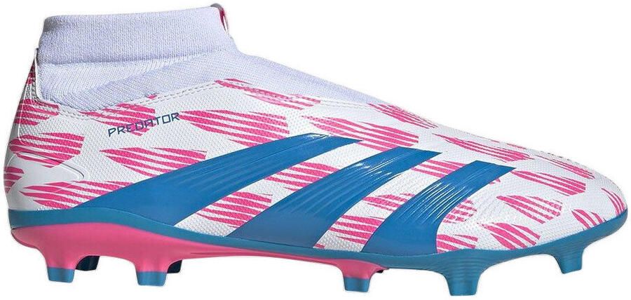 Adidas Perfor ce Predator League Veterloze Firm Ground Voetbalschoenen Unisex Wit - Foto 3