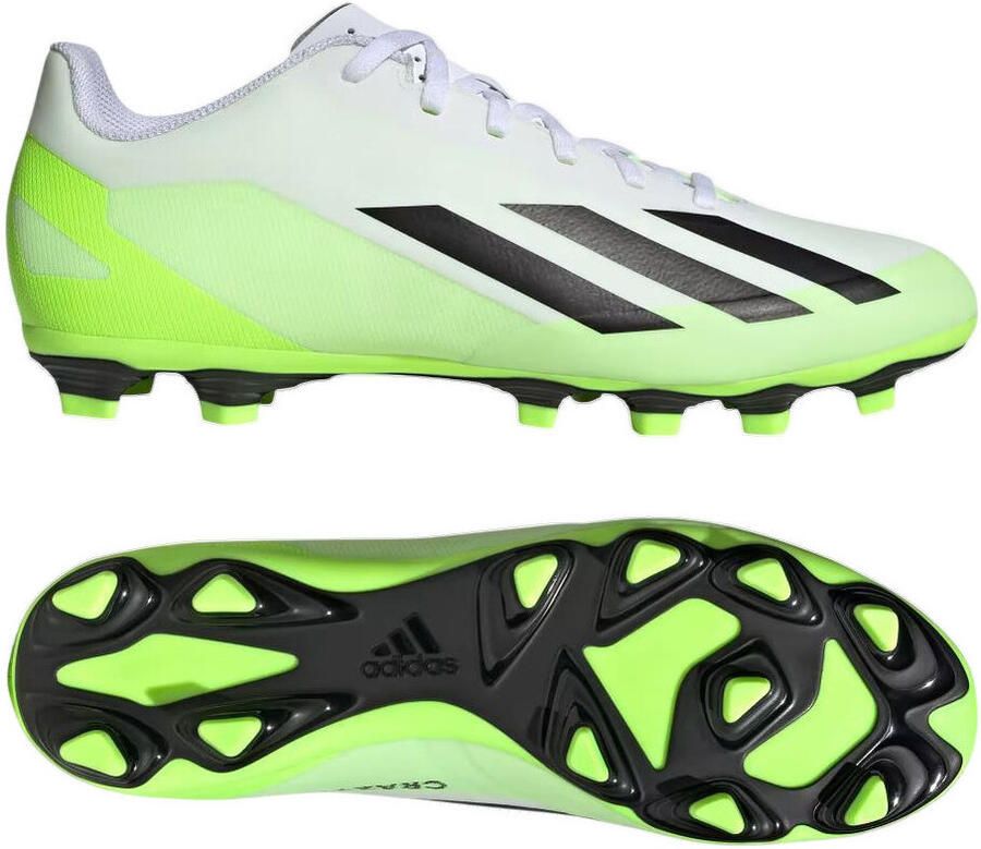 Adidas Perfor ce X Crazyfast.4 Flexible Ground Voetbalschoenen Unisex Wit - Foto 4