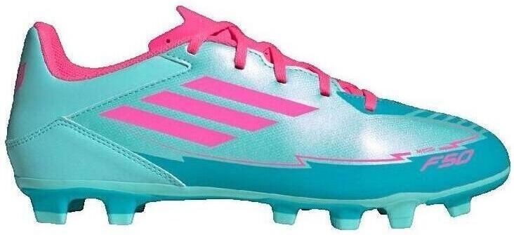 Adidas Performance F50 Club Messi FG MG Senior voetbalschoenen aqua fuchsia - Foto 2