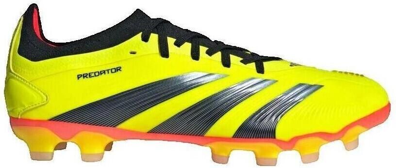 Adidas Predator Pro Gras Kunstgras Voetbalschoenen (MG) Felgeel Zwart Rood