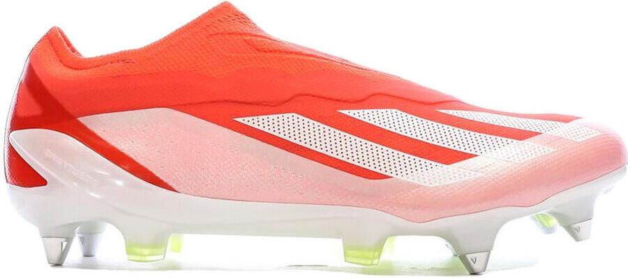 Adidas X Crazyfast Elite Veterloze IJzeren-Nop Voetbalschoenen (SG) Felrood Wit Geel - Foto 3