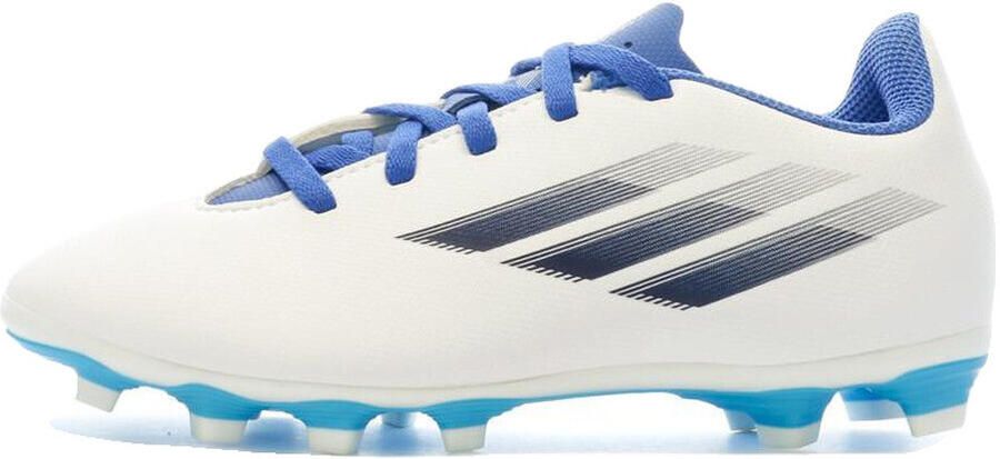 Adidas Kids adidas X Speedflow.4 Gras Kunstgras Voetbalschoenen(FxG)Kids Wit Blauw