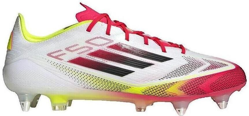 Adidas F50 Elite IJzeren-Nop Voetbalschoenen (SG) Wit Rood Zwart Geel