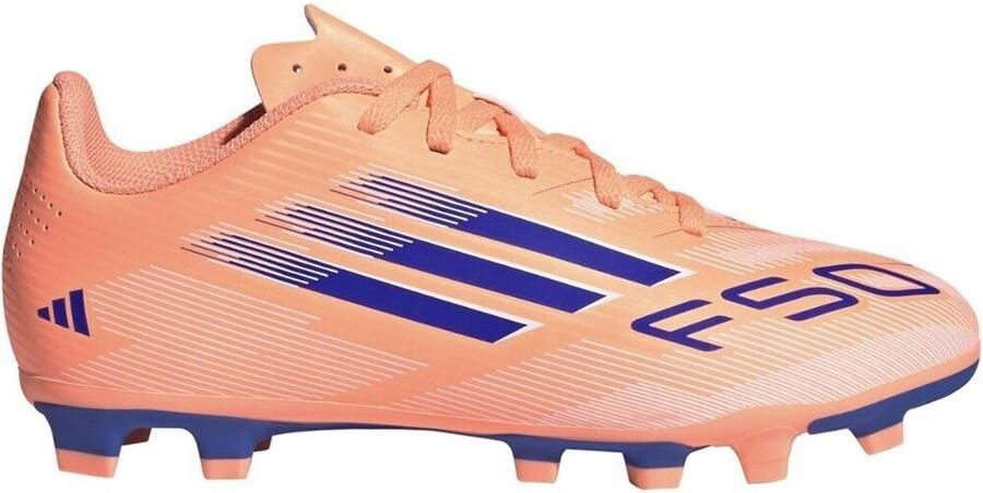 Adidas Perfor ce F50 Club Stevige Multi-Ground Voetbalschoenen Kids Kinderen Oranje - Foto 2